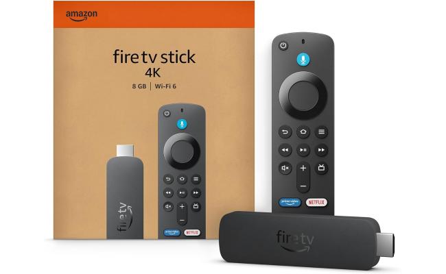 Amazon Fire TV Stick 4K (newest model) with AI-powered Fire TV Search, Wi-Fi 6, stream over 1.8 million movies and shows, free & live TV